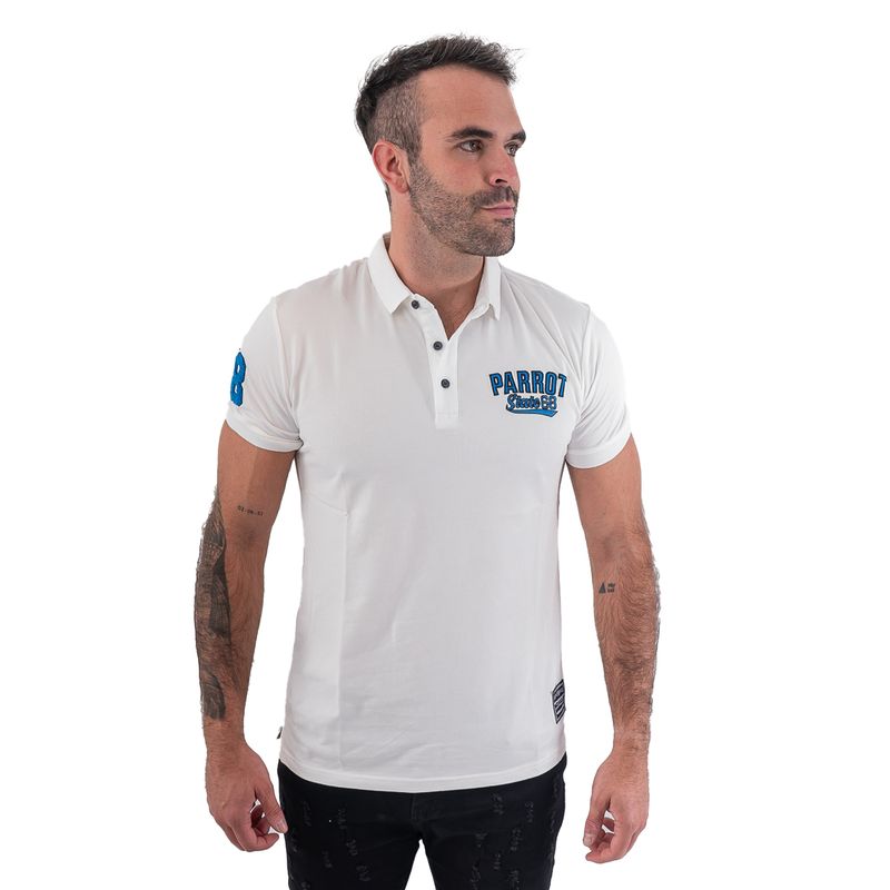 PARROT - Polera Cuello Pique Hombre