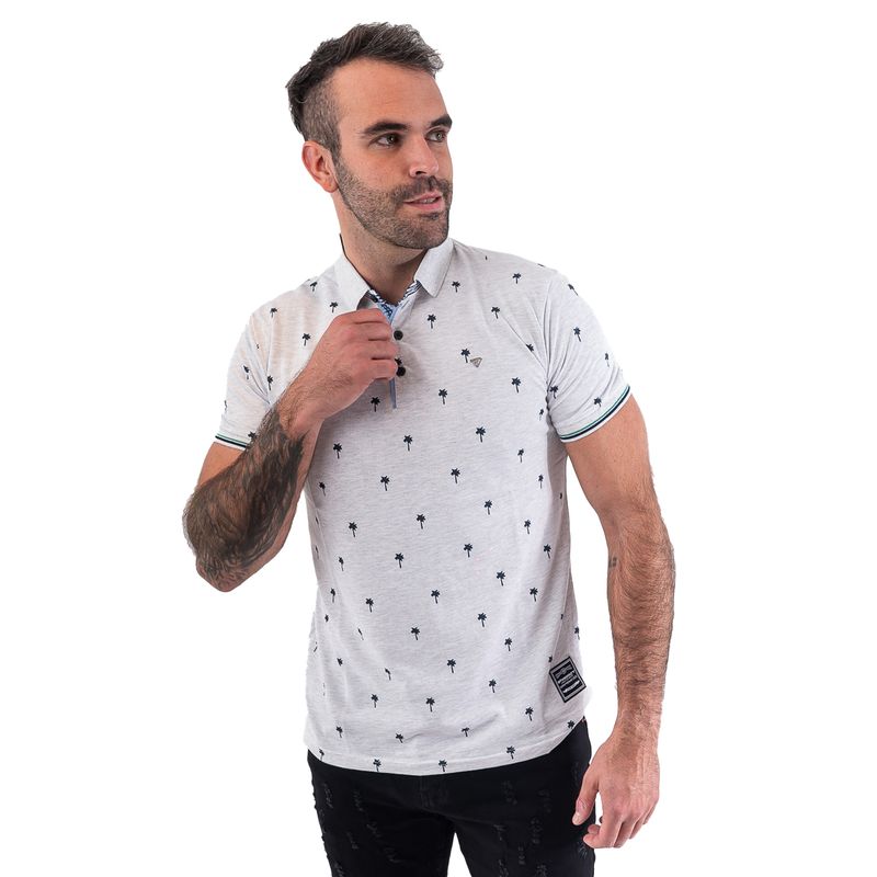 PARROT - Polera Cuello Pique Hombre