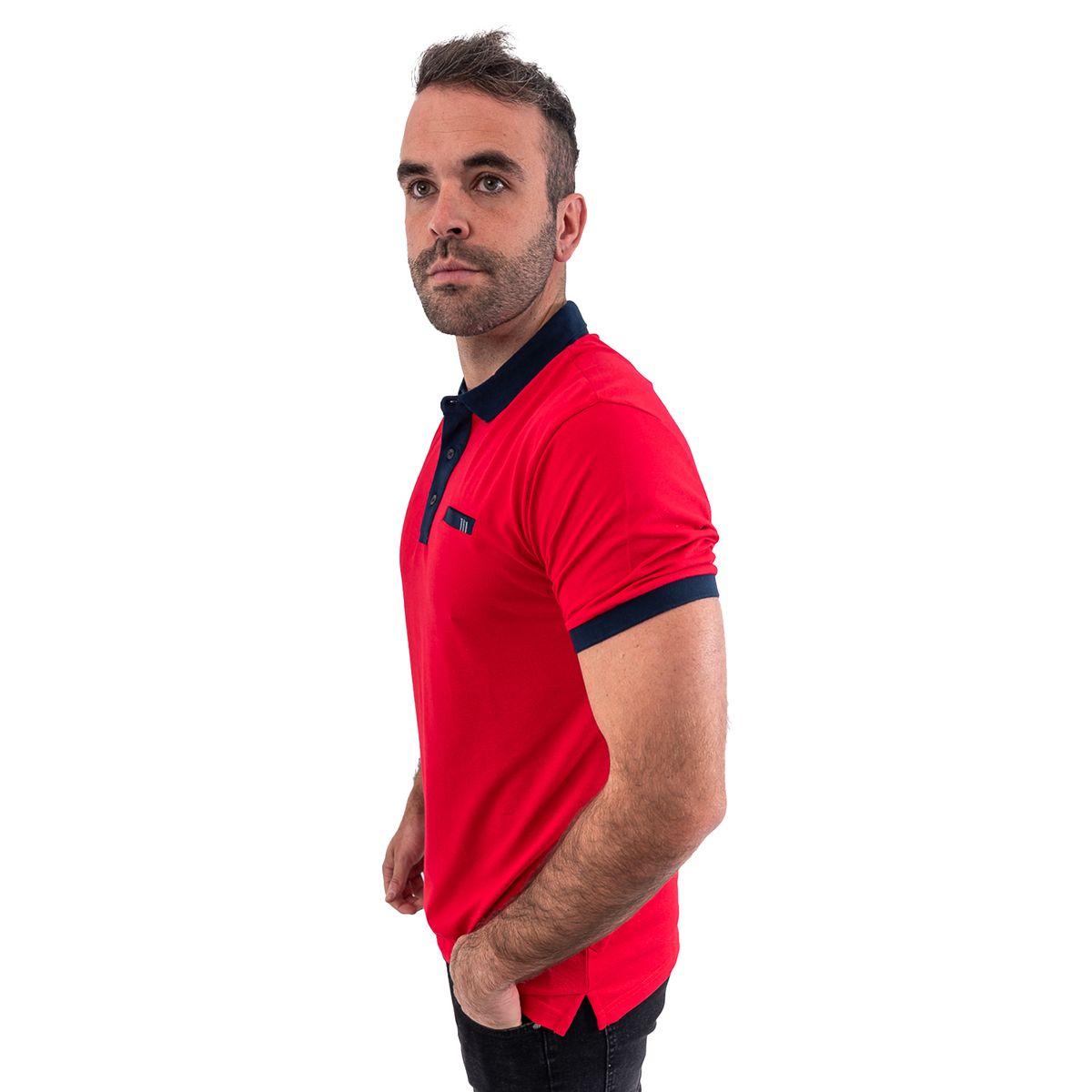 PARROT - Polera Cuello Pique Hombre