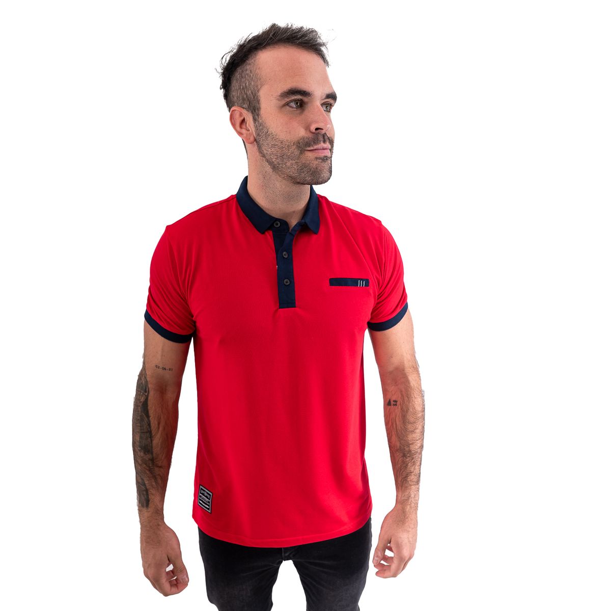 PARROT - Polera Cuello Pique Hombre