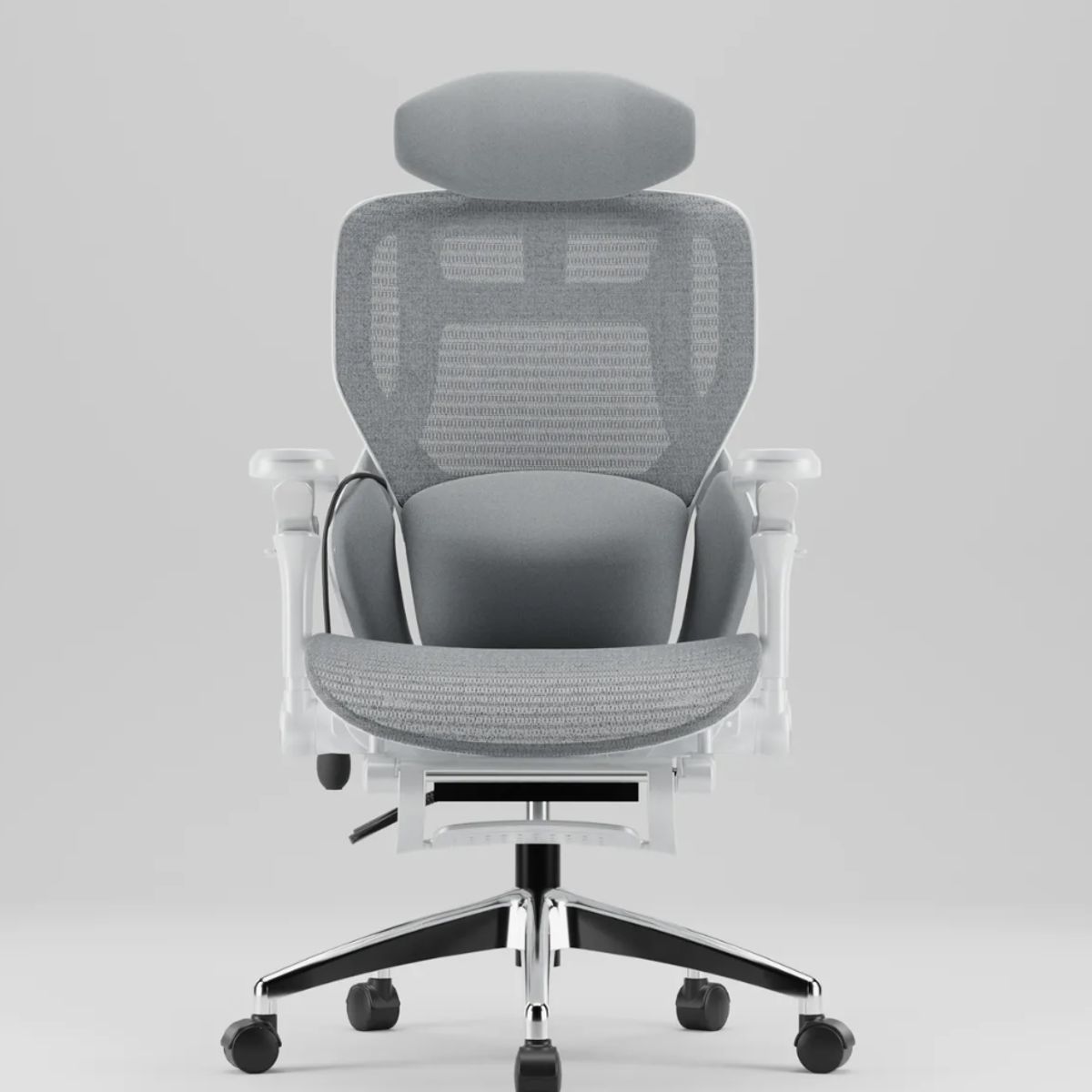 HOMER DESIGN - Silla De Oficina Ergonomica Pata Acero Con Airbag Lumbar