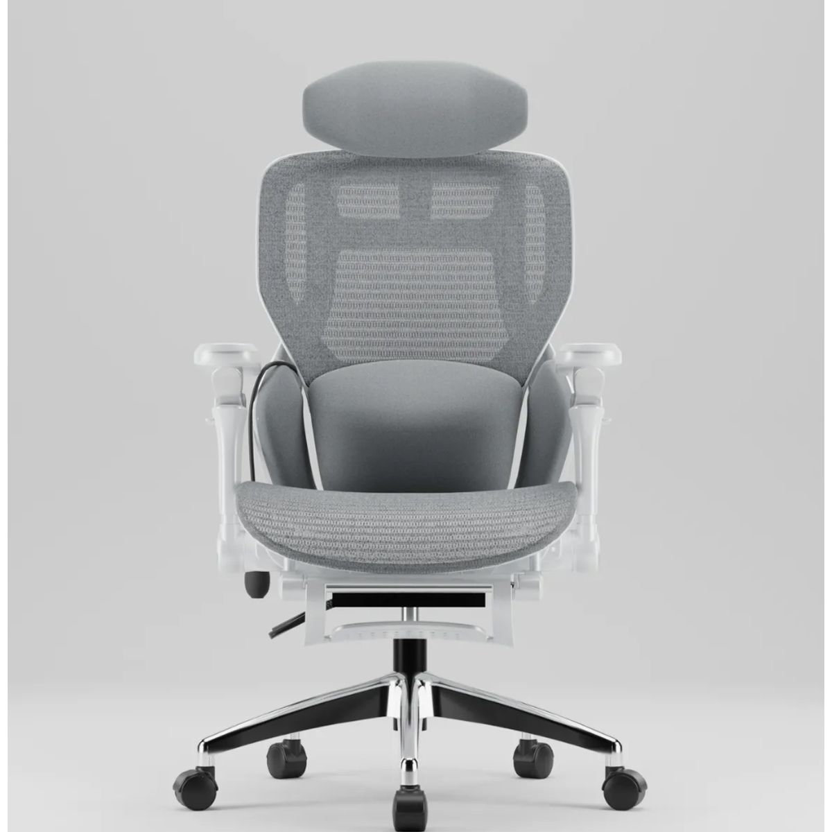 HOMER DESIGN - Silla De Oficina Ergonomica Pata Acero Con Airbag Lumbar