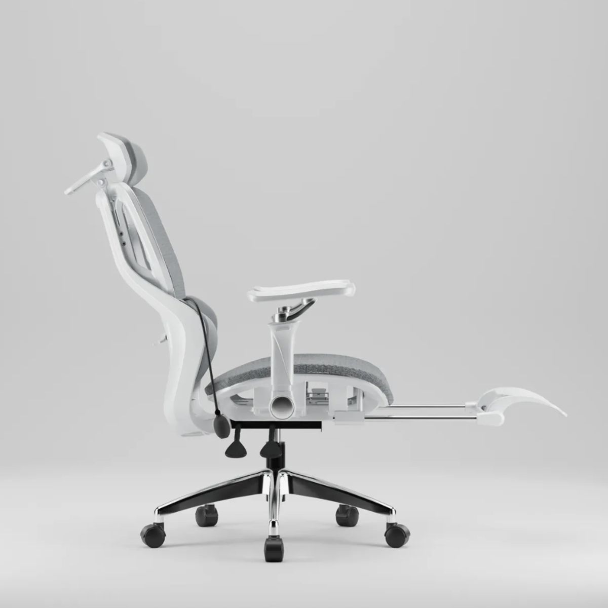 HOMER DESIGN - Silla De Oficina Ergonomica Pata Acero Con Airbag Lumbar