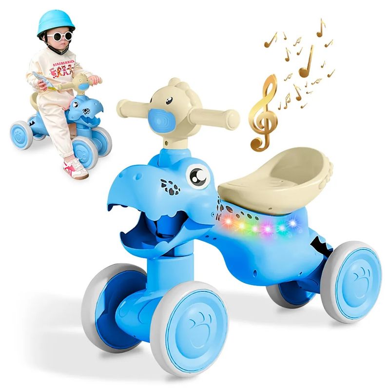GENERICO - Andador Bicicleta De Equilibrio Infantil Con Luces Y Sonido