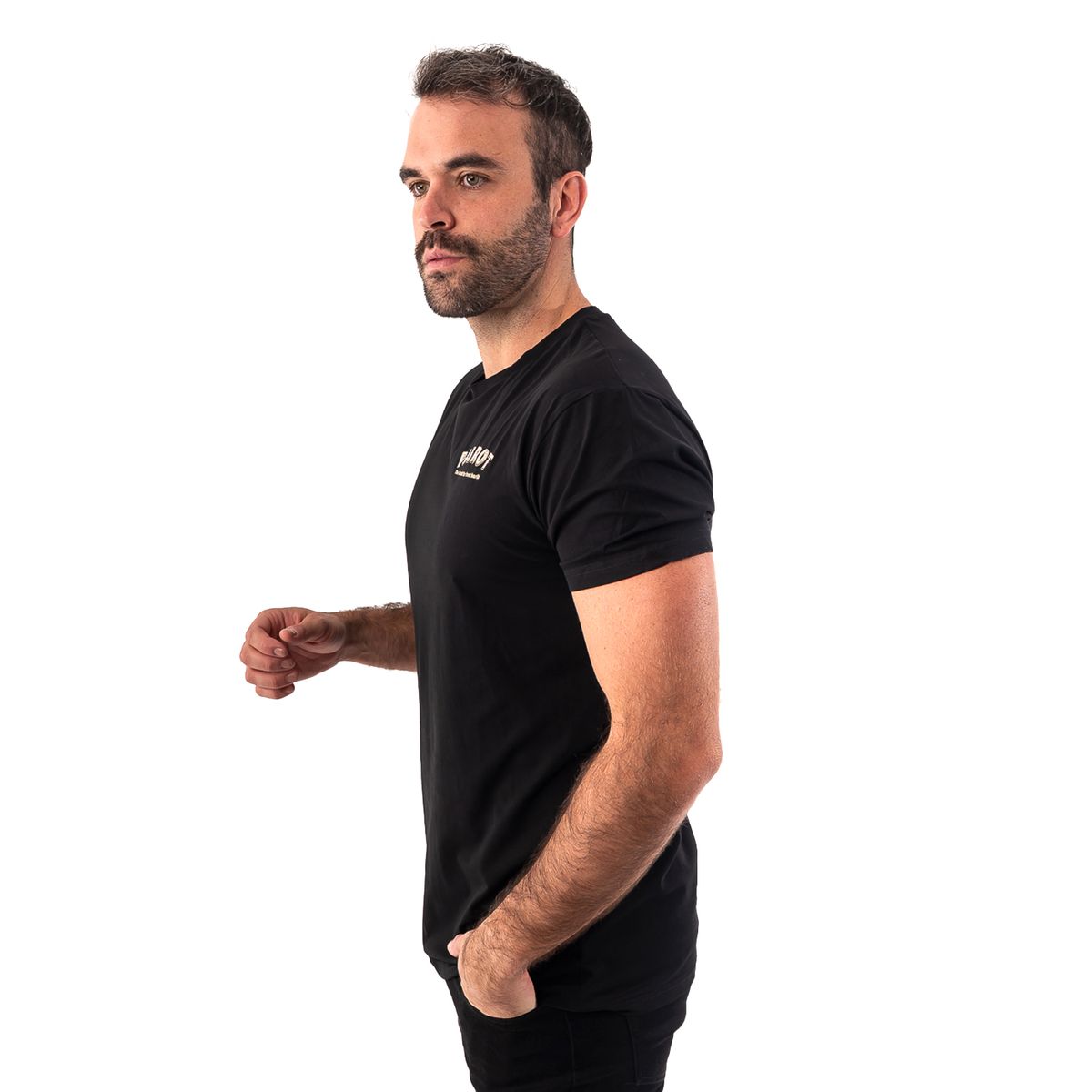 PARROT - Polera con estampado de pedrería