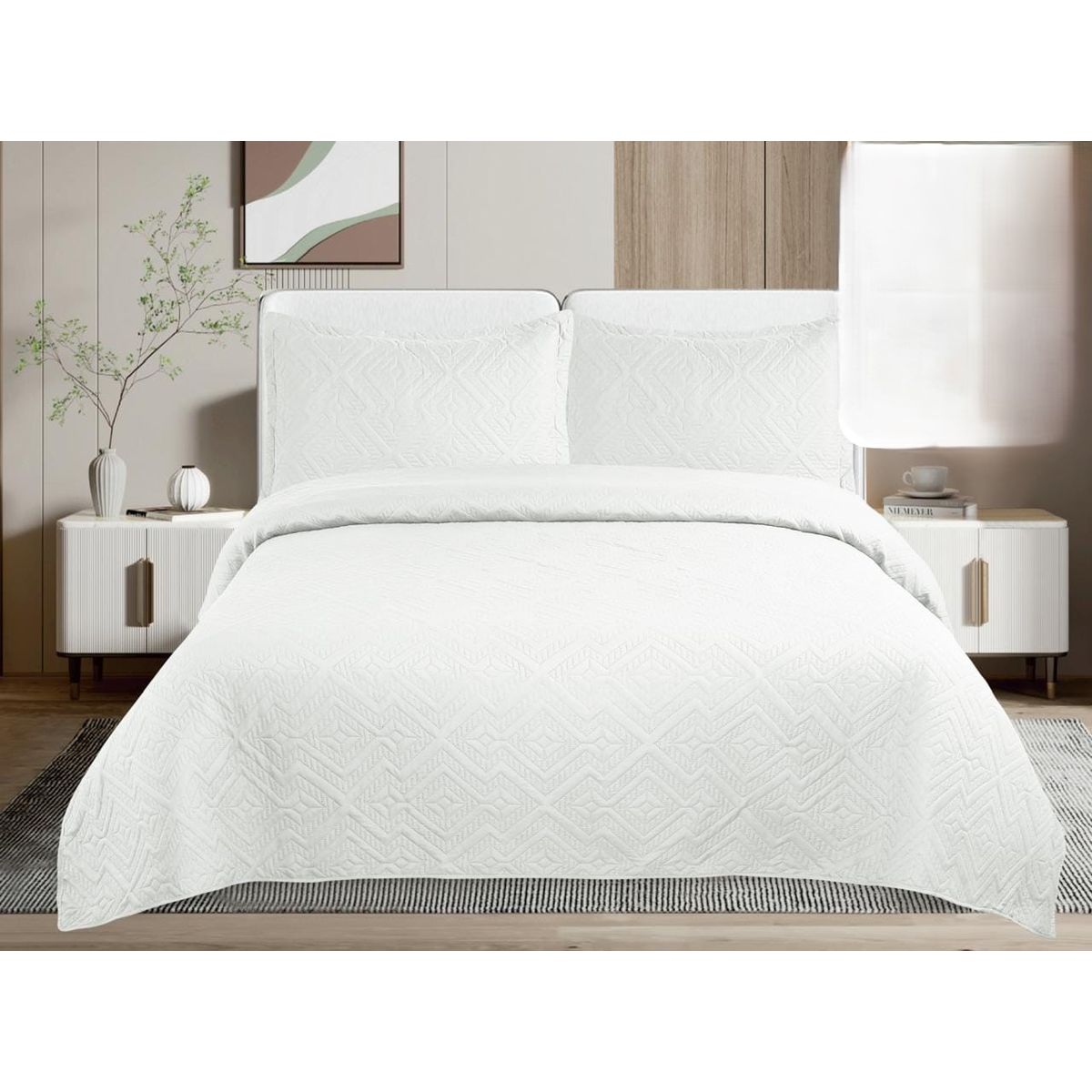 GENERICO - COBERTORES DE VERANO QUILTS HERMOSOS COLORES