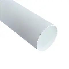HOFFENS - Tubo bajada PVC blanco 80mm x 5mt