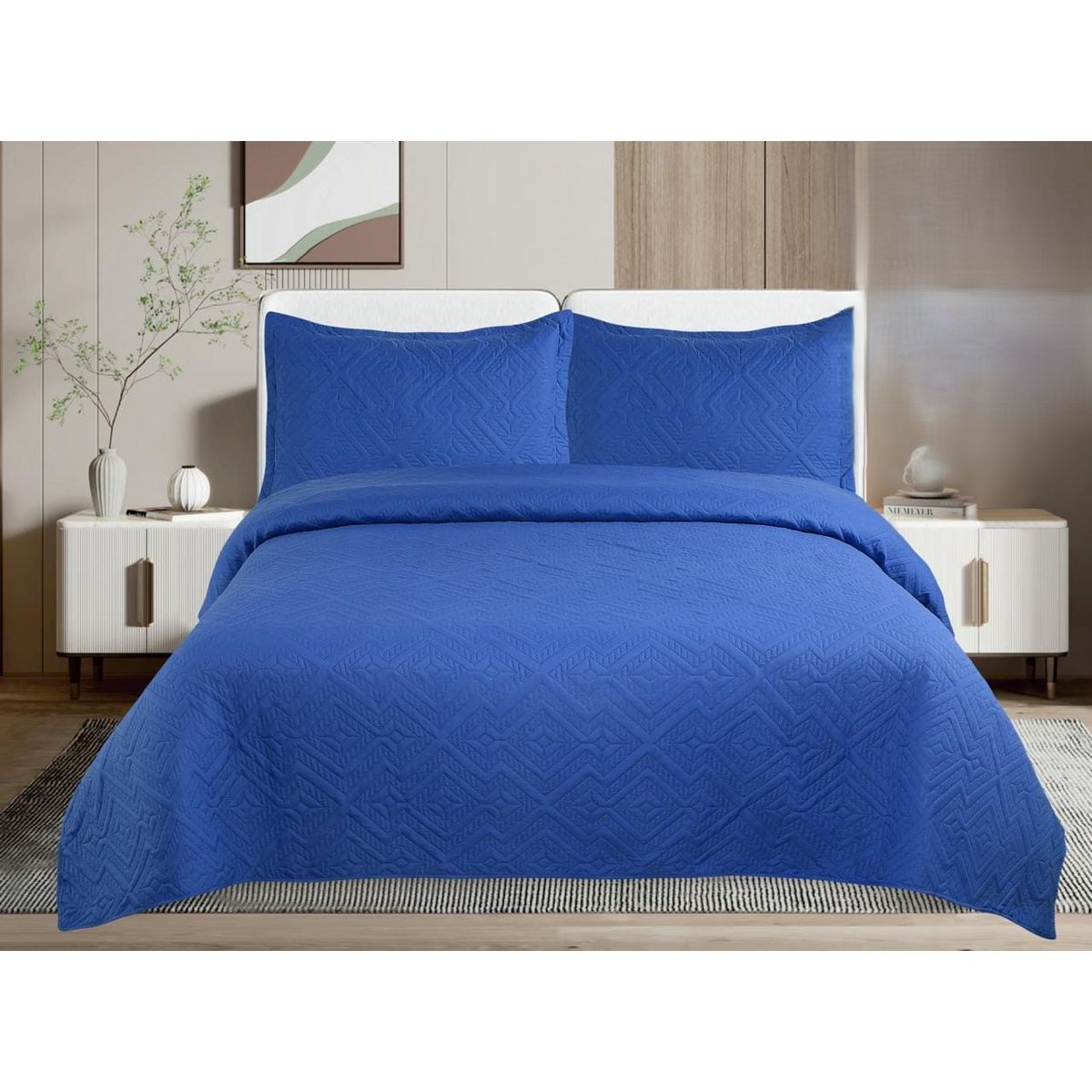 GENERICO - COBERTORES DE VERANO QUILTS HERMOSOS COLORES