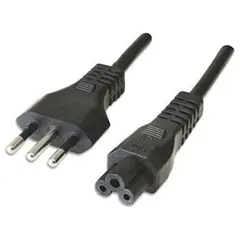 ULTRA - Cable De Poder Tipo Trebol Compatible C Pc Ac600