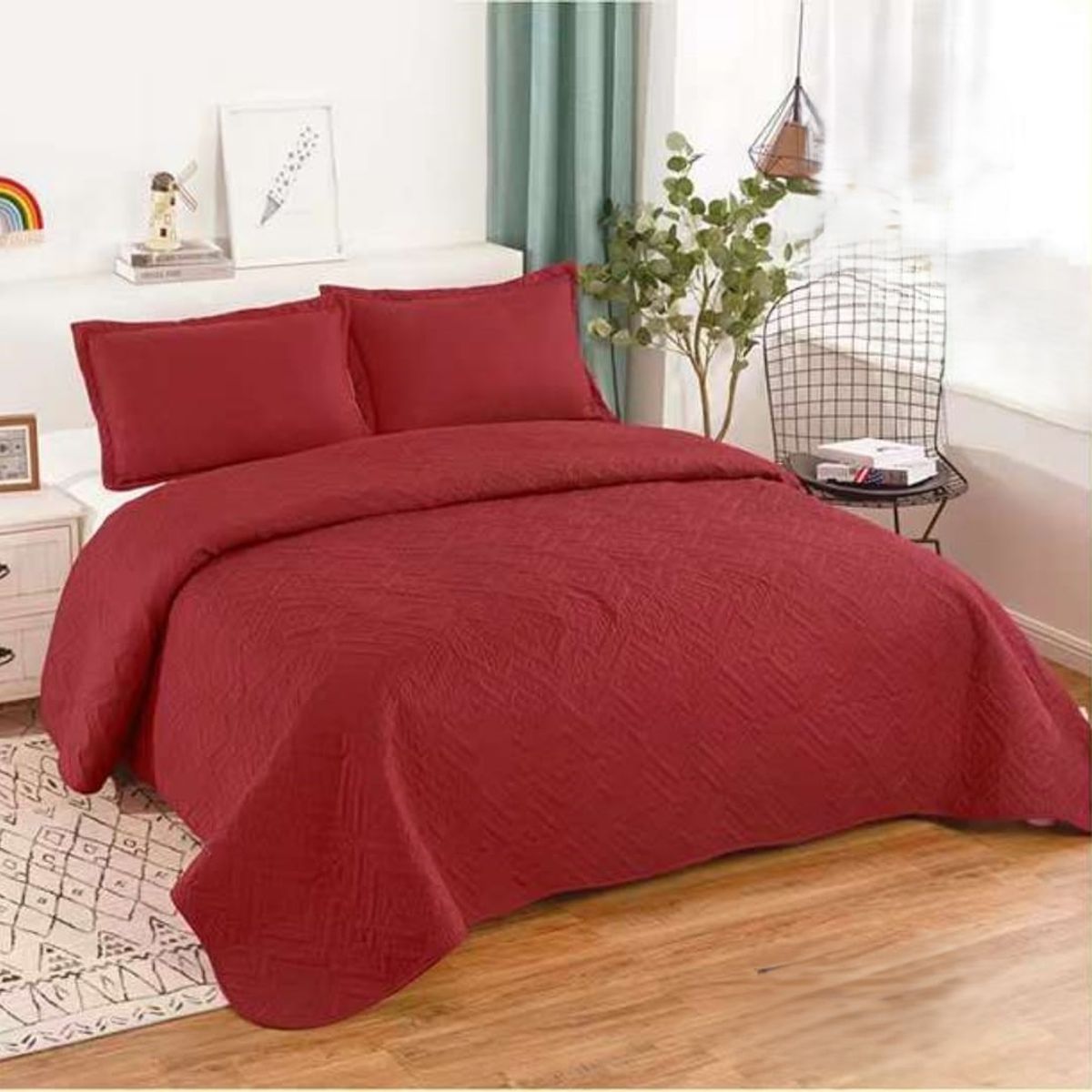 GENERICO - COBERTORES DE VERANO QUILTS HERMOSOS COLORES