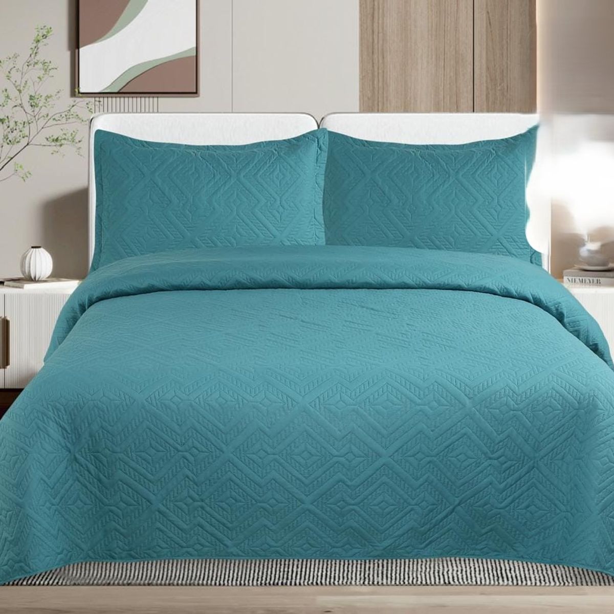 GENERICO - COBERTORES DE VERANO QUILTS HERMOSOS COLORES