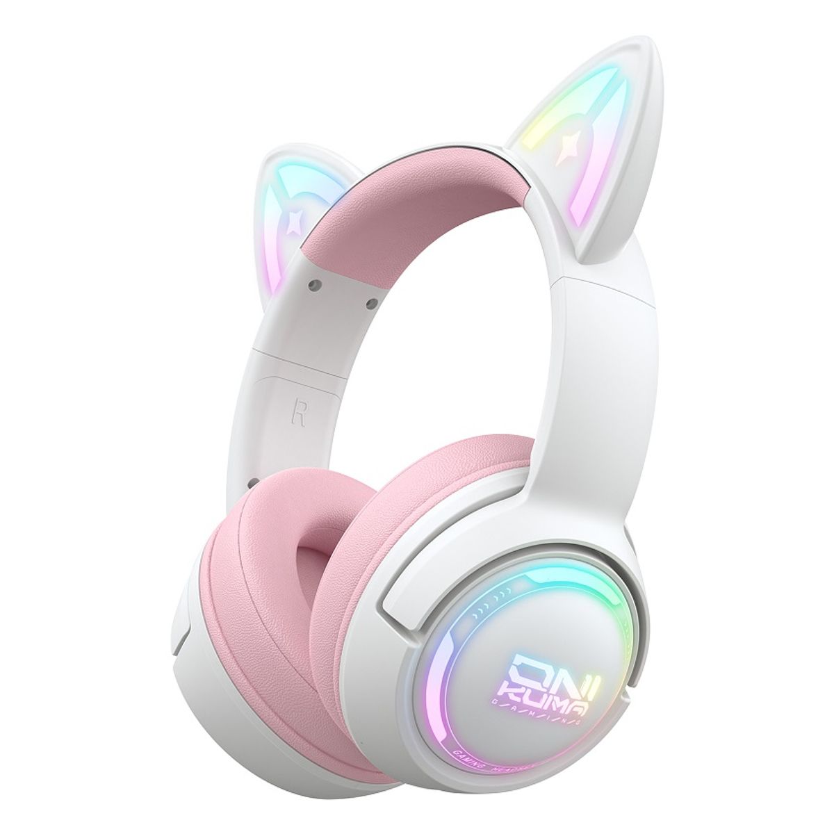 ONIKUMA - Onikuma GT838 Rosa Audífonos Bluetooth inalámbricos de cuatro modos