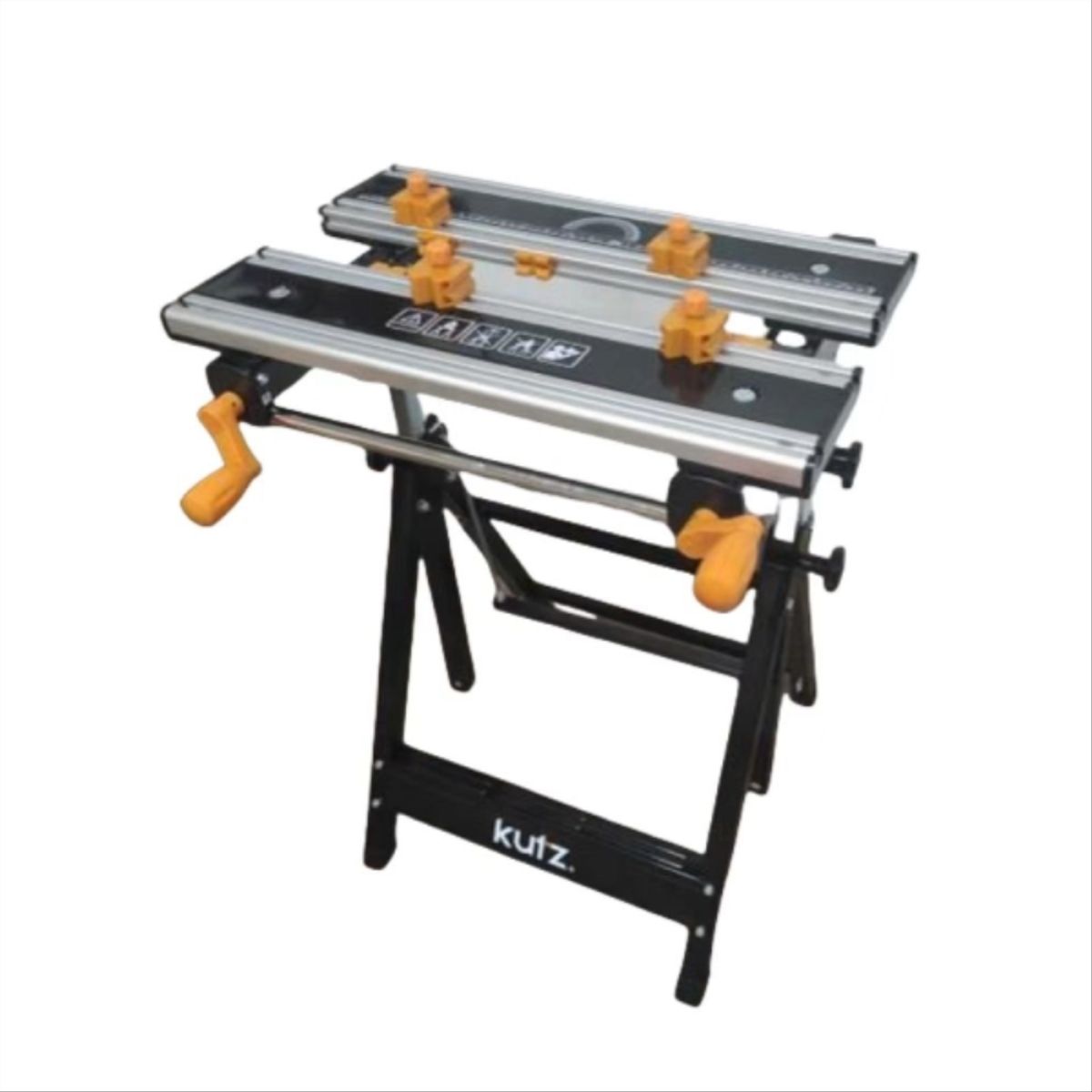 KUTZ - Banco de trabajo plegable aluminio 600x580x(77-107)mm