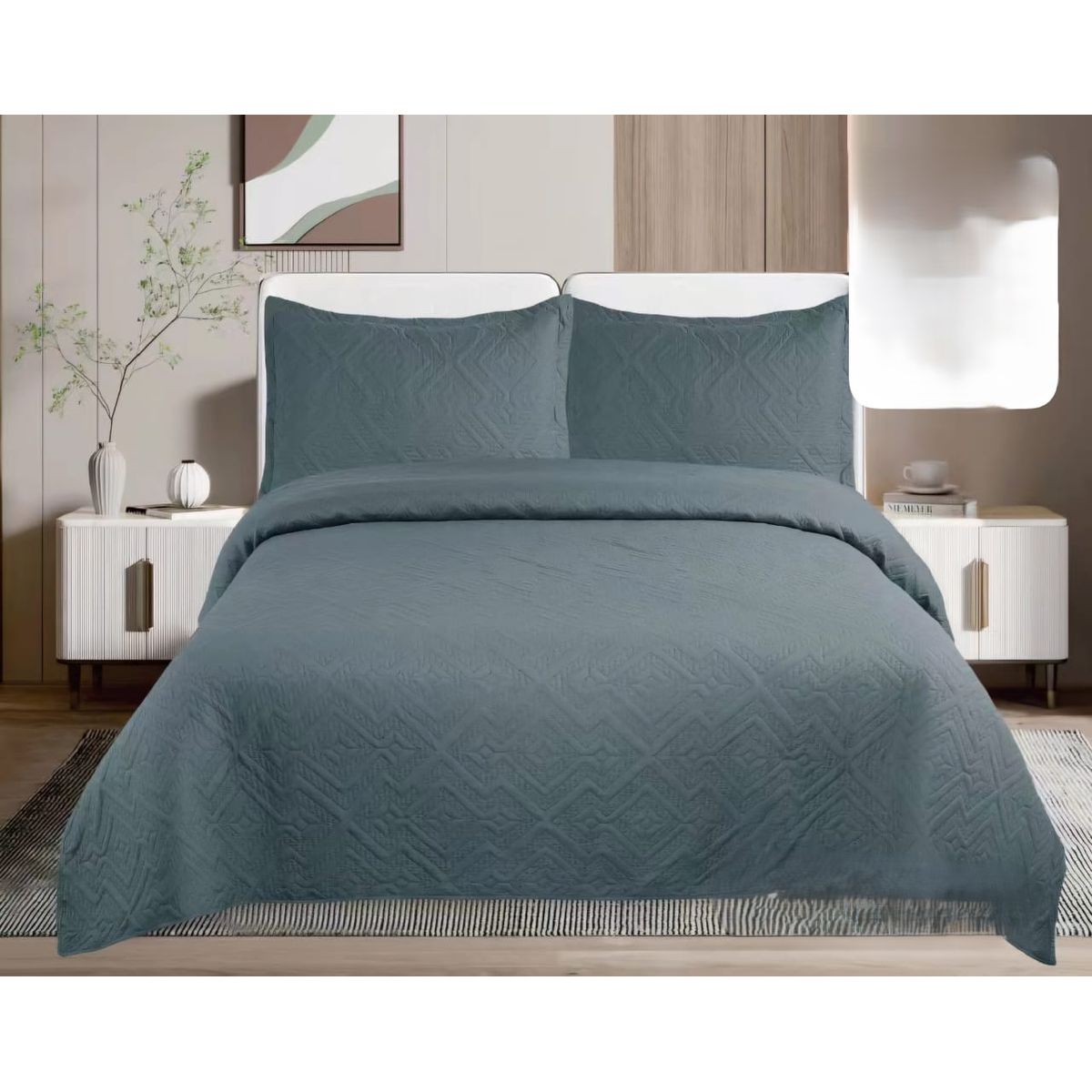 GENERICO - COBERTORES DE VERANO QUILTS HERMOSOS COLORES