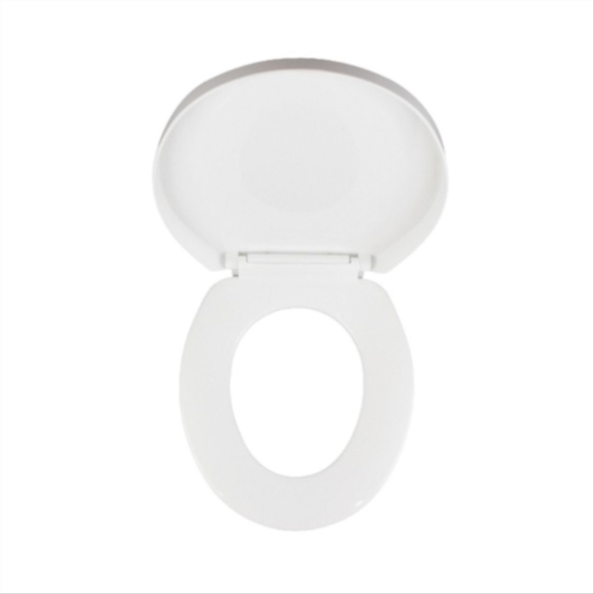 Tapa asiento WC redondo Envolvente blanco, marca FANALOZA - Foto 2