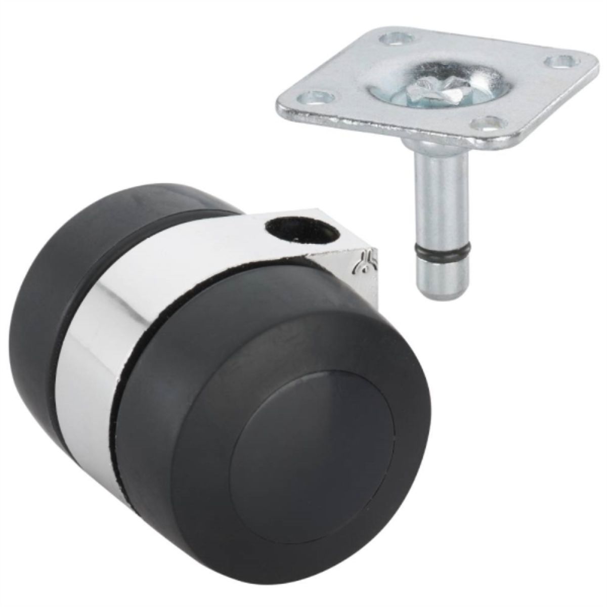 KUTZ - Rueda Giratoria 45mm Polipropileno 55kg Uso Doméstico