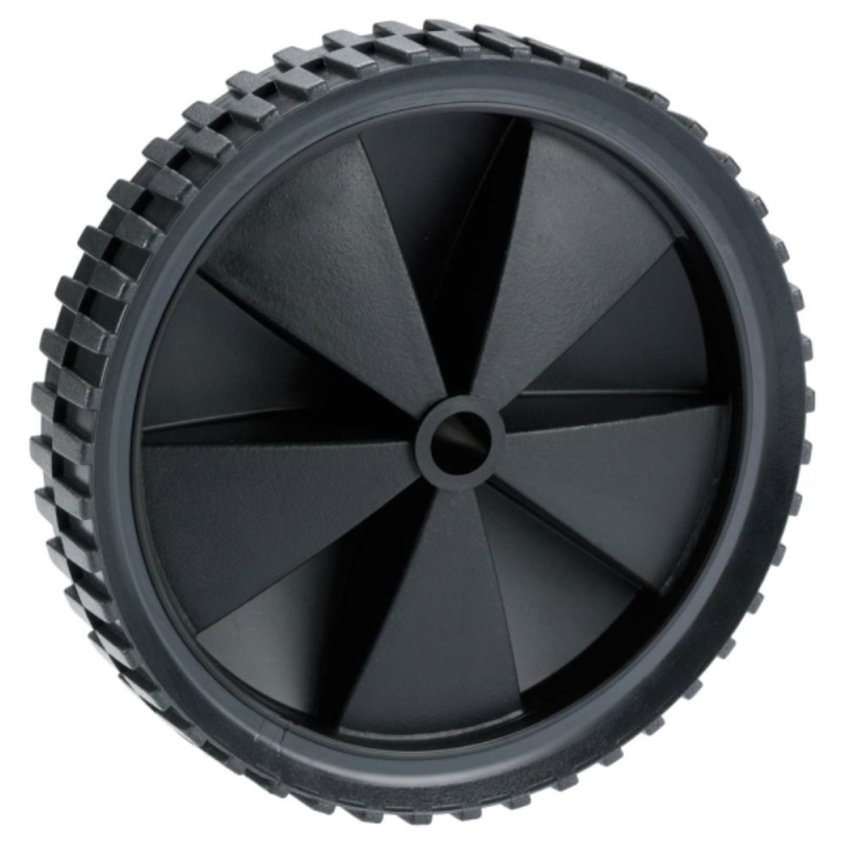 KUTZ - Rueda Fija 150mm PVC 25kg Uso Doméstico