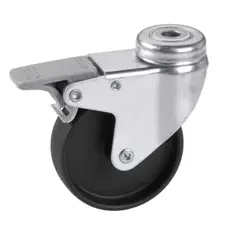 KUTZ - Rueda Giratoria c. agujero 50mm Plastico 35kg Uso Doméstico