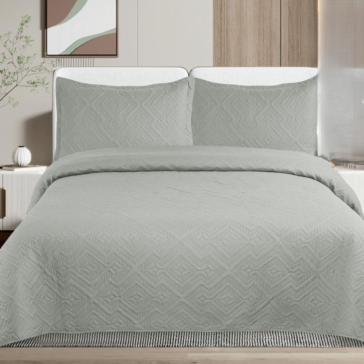 GENERICO - COBERTORES DE VERANO QUILTS HERMOSOS COLORES