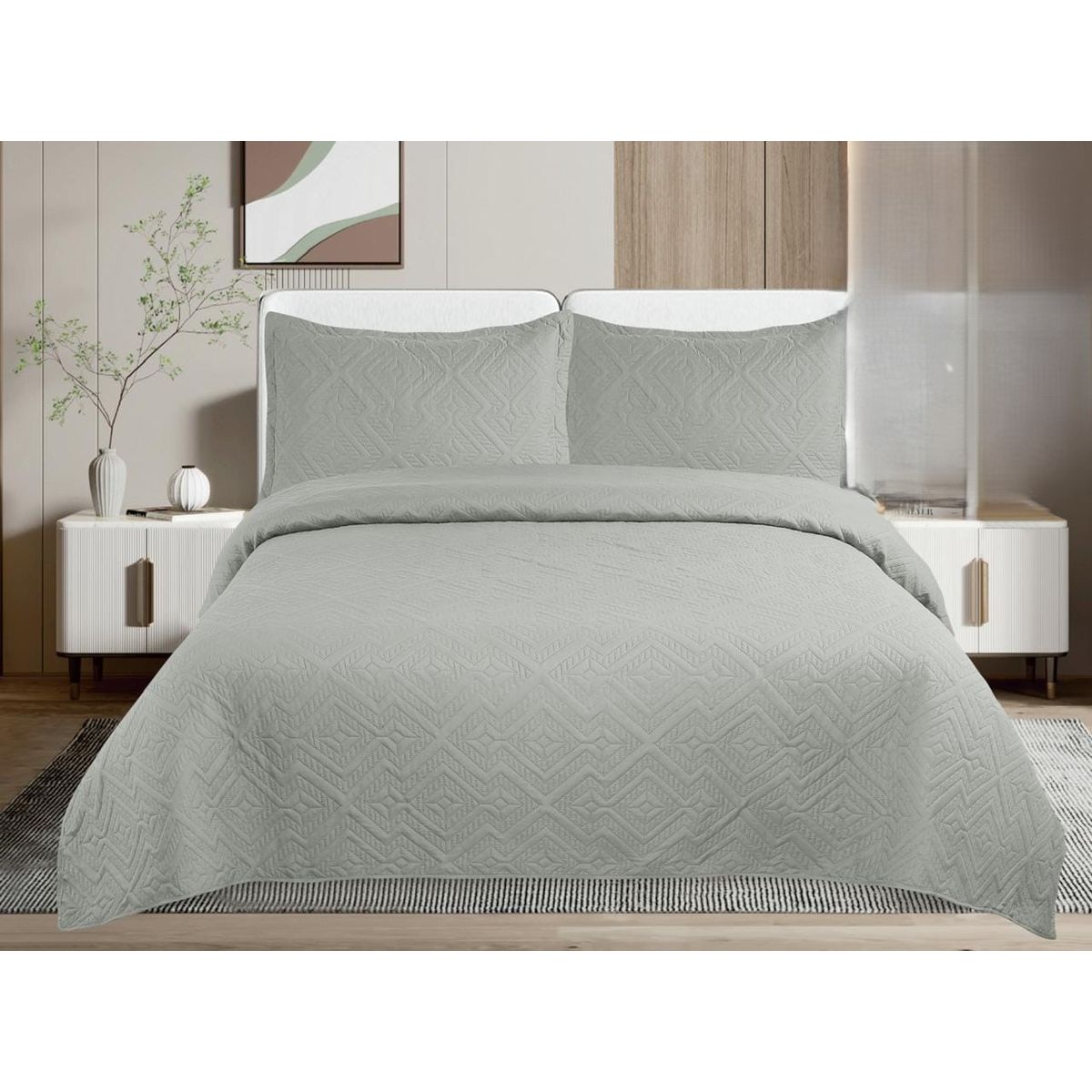 GENERICO - COBERTORES DE VERANO QUILTS HERMOSOS COLORES