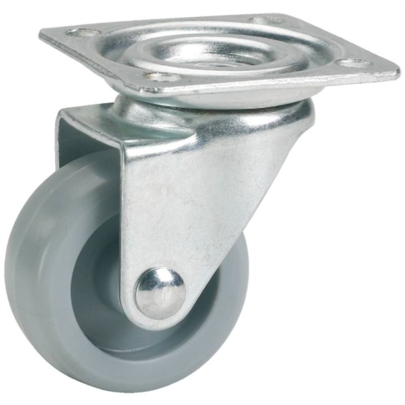 KUTZ - Rueda Giratoria 25mm Plástico 15kg Uso Doméstico