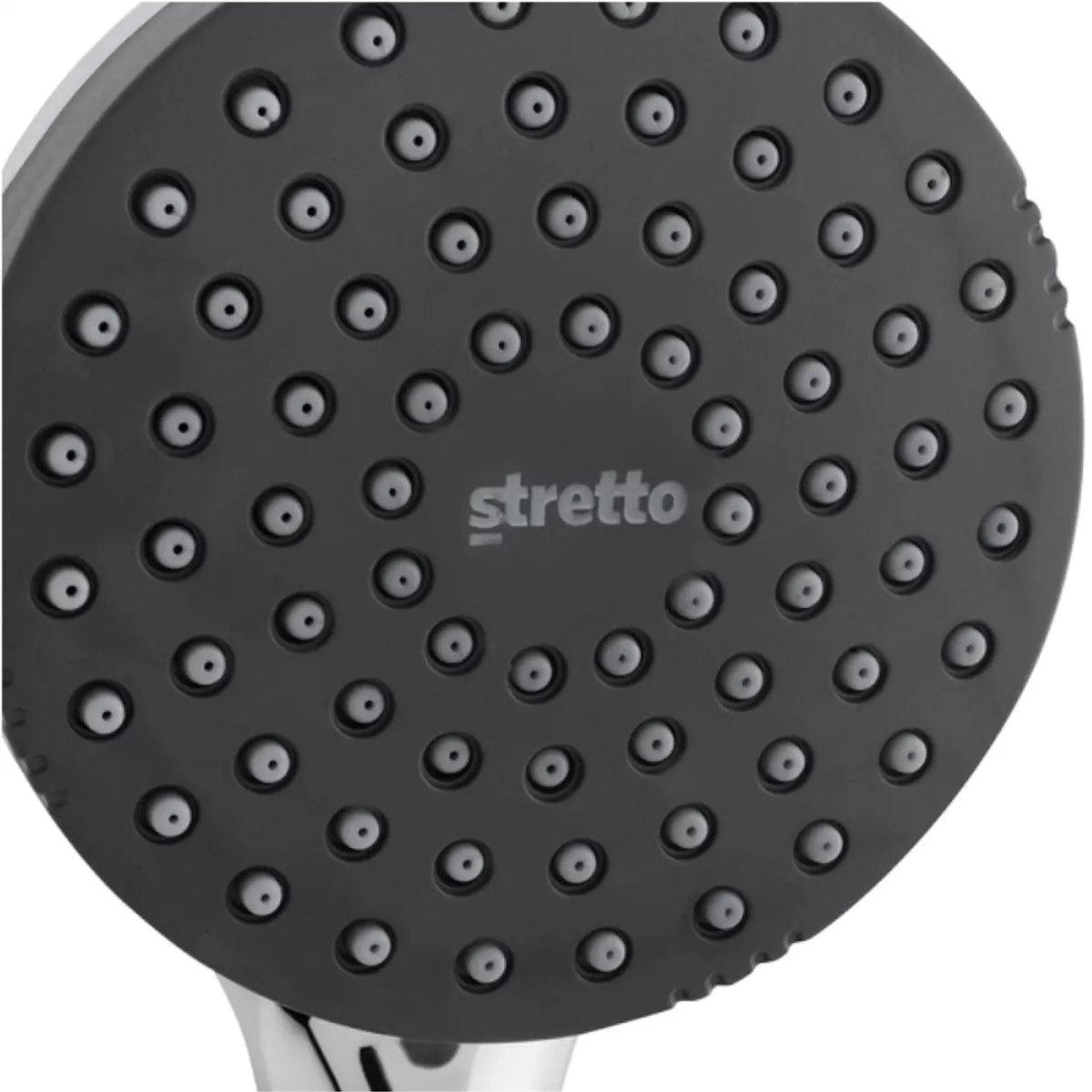 STRETTO - Juego de ducha cromo 1 fun limpiable stretto