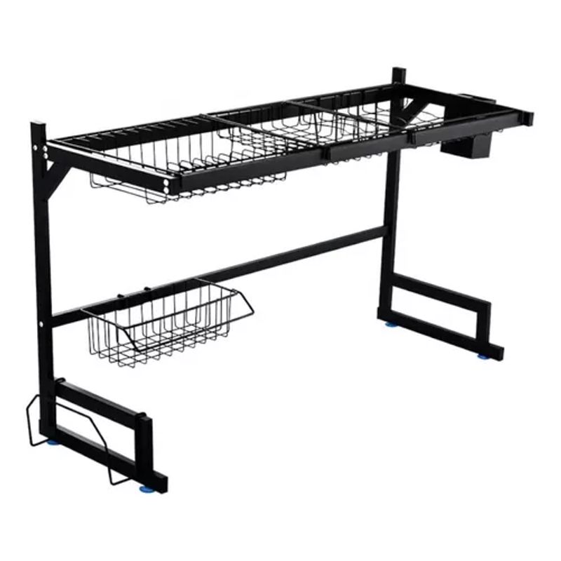GENERICO - Betensh Premium X L Pro Max rack escurridor 85 cm color negro