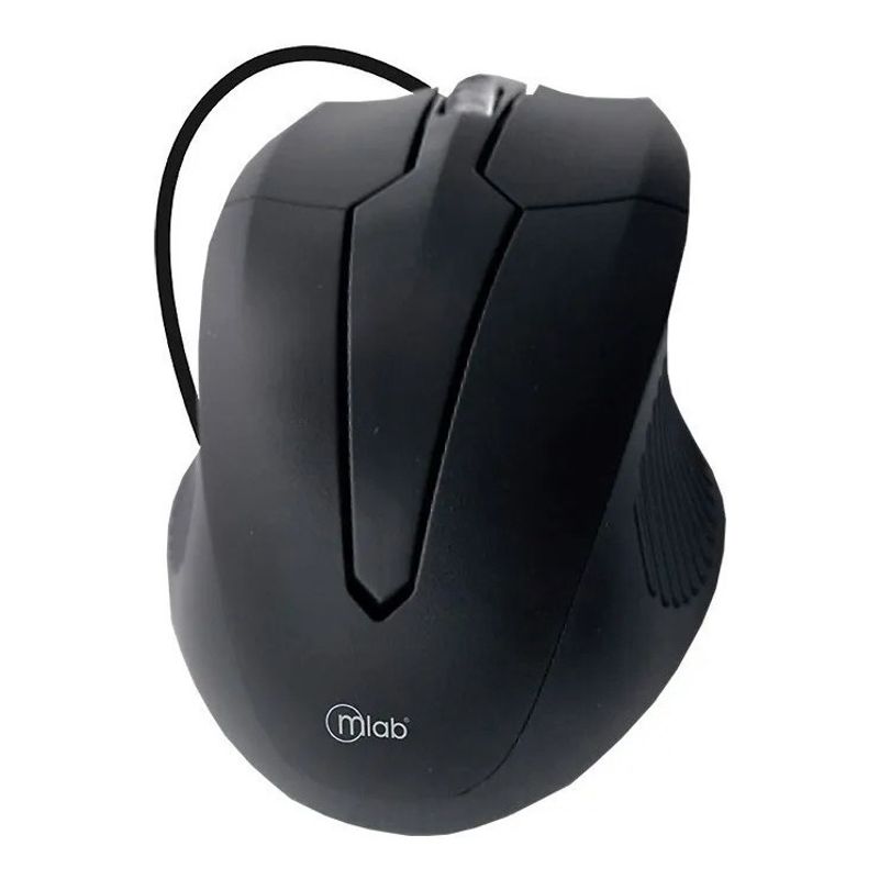 MLAB - Mouse Scroll Point 350 Ergonómico - 1200 Dpi - Alámbrico