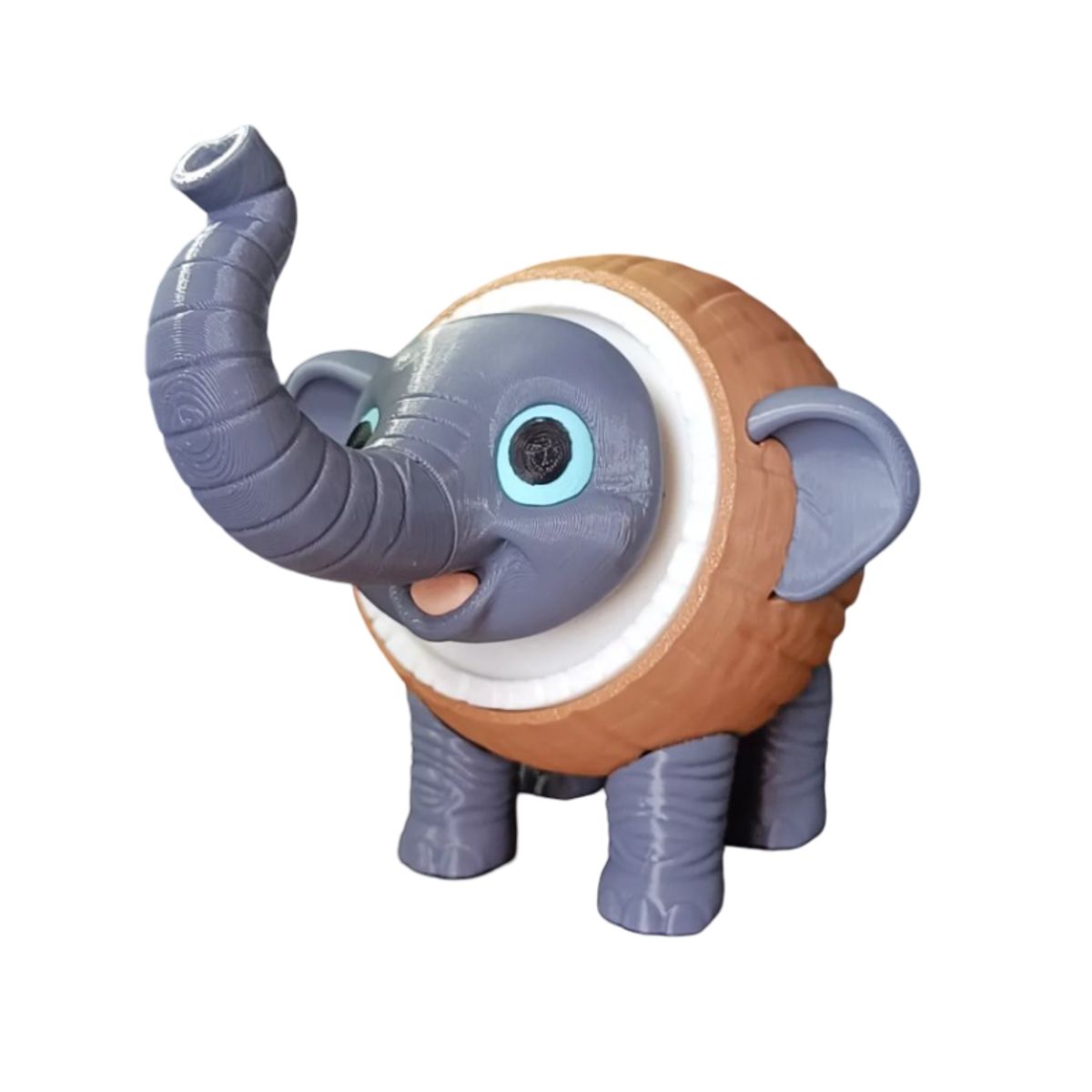 GENERICO - Juguete Italian Brainrot Articulado - Cocofanto Elefanto