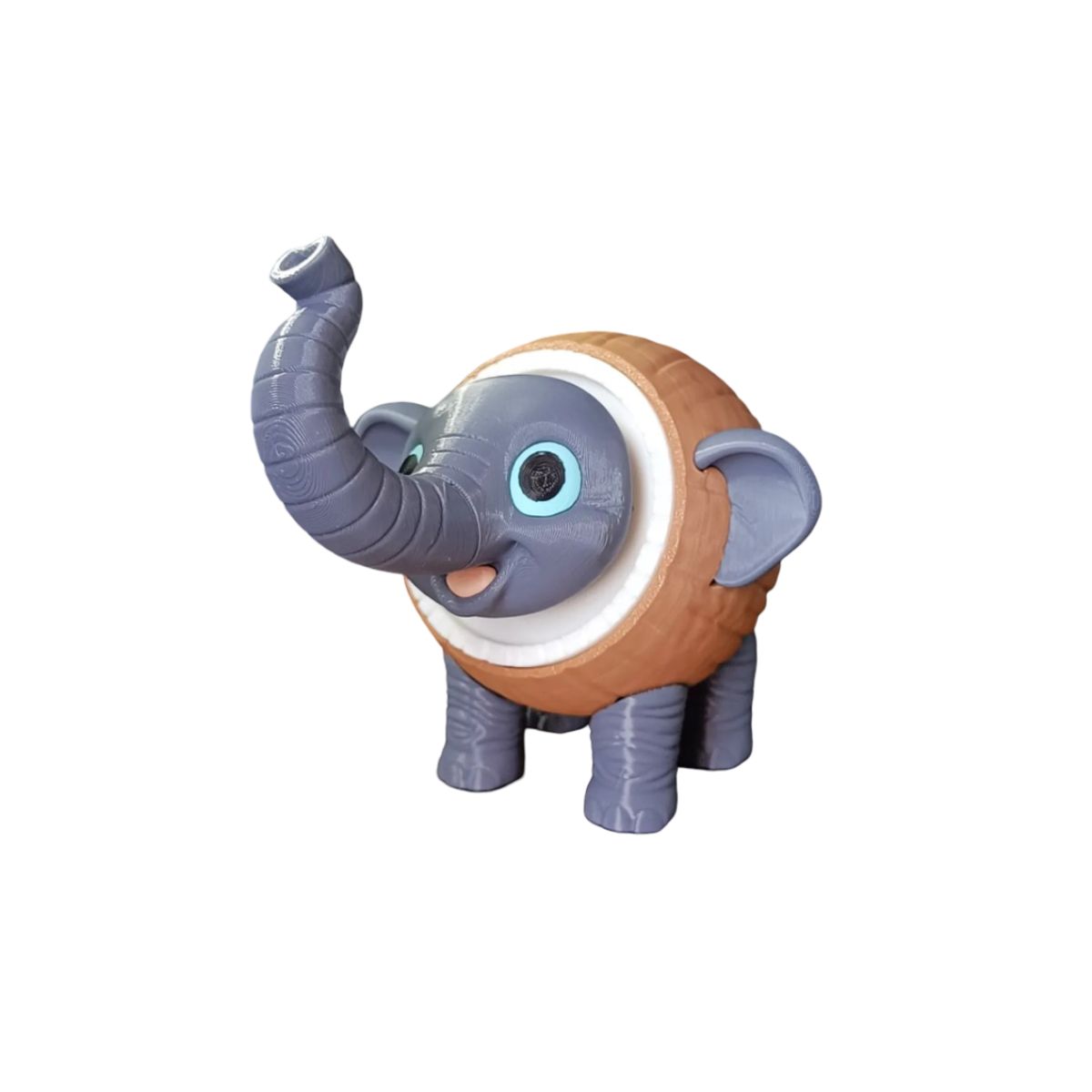 GENERICO - Juguete Italian Brainrot Articulado - Cocofanto Elefanto