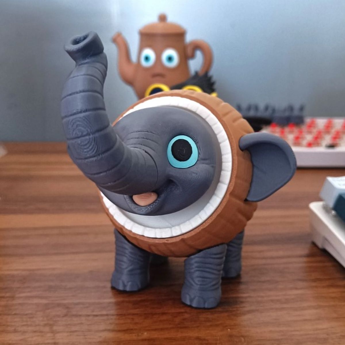 GENERICO - Juguete Italian Brainrot Articulado - Cocofanto Elefanto