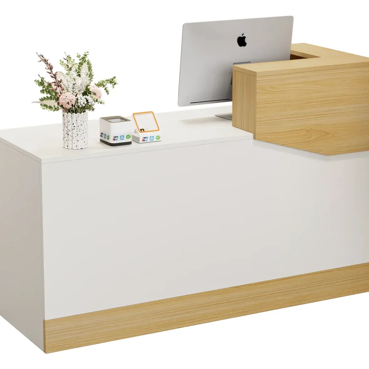 HOMER DESIGN - Caja Registradora Mueble Para Recepción 140cm De Ancho