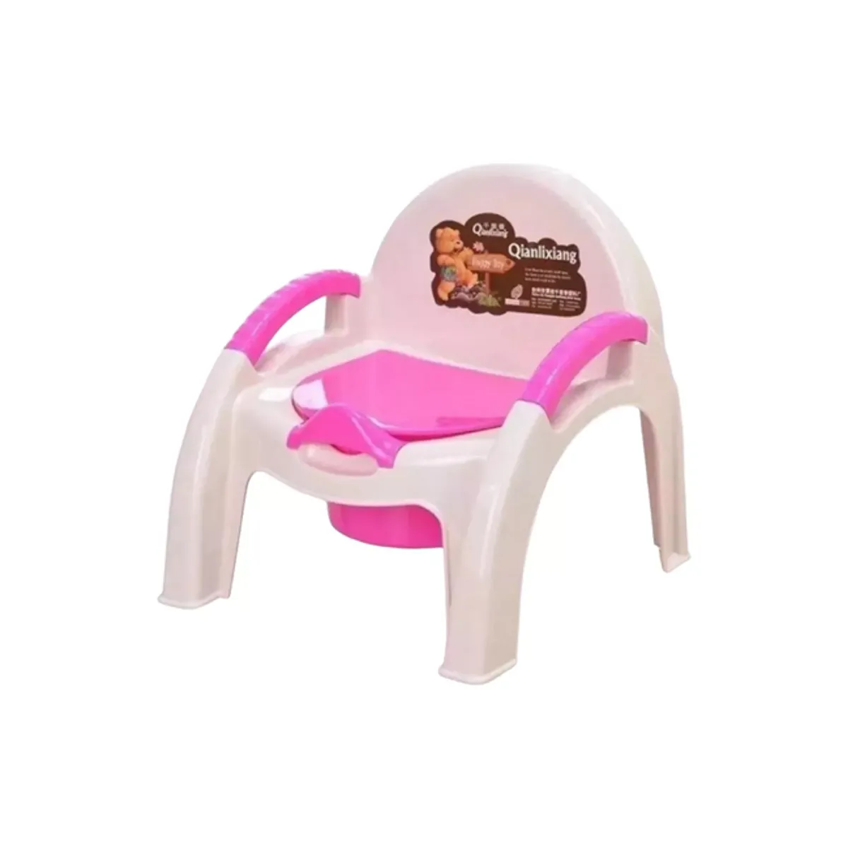 GENERICO - Pelela portátil infantil color rosa.