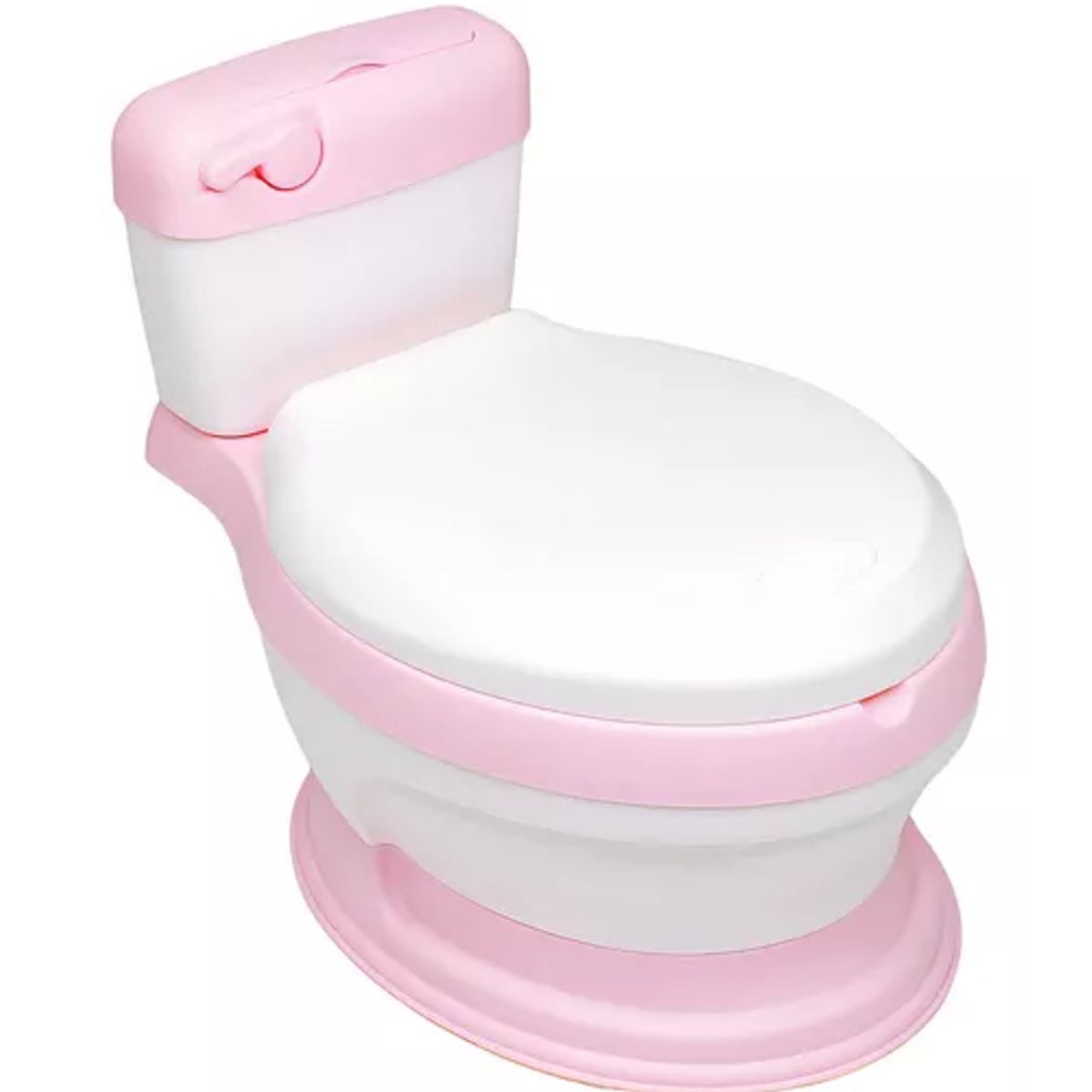 GENERICO - Bacinica entrenador niños asiento acolchado color rosa liso