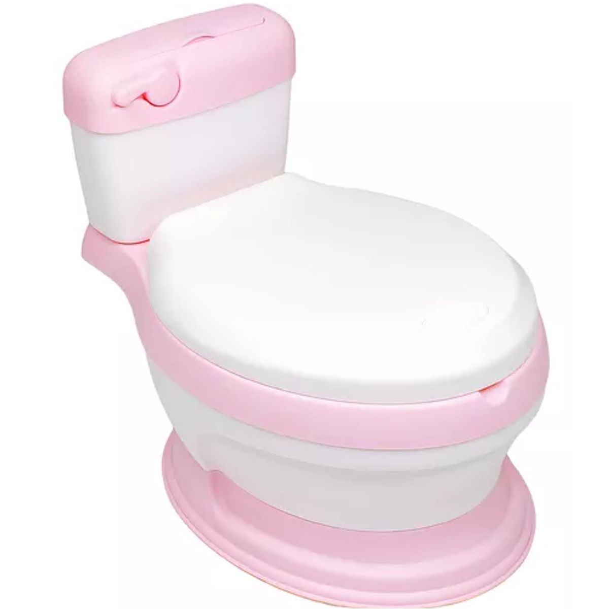 GENERICO - Bacinica entrenador niños asiento acolchado color rosa liso
