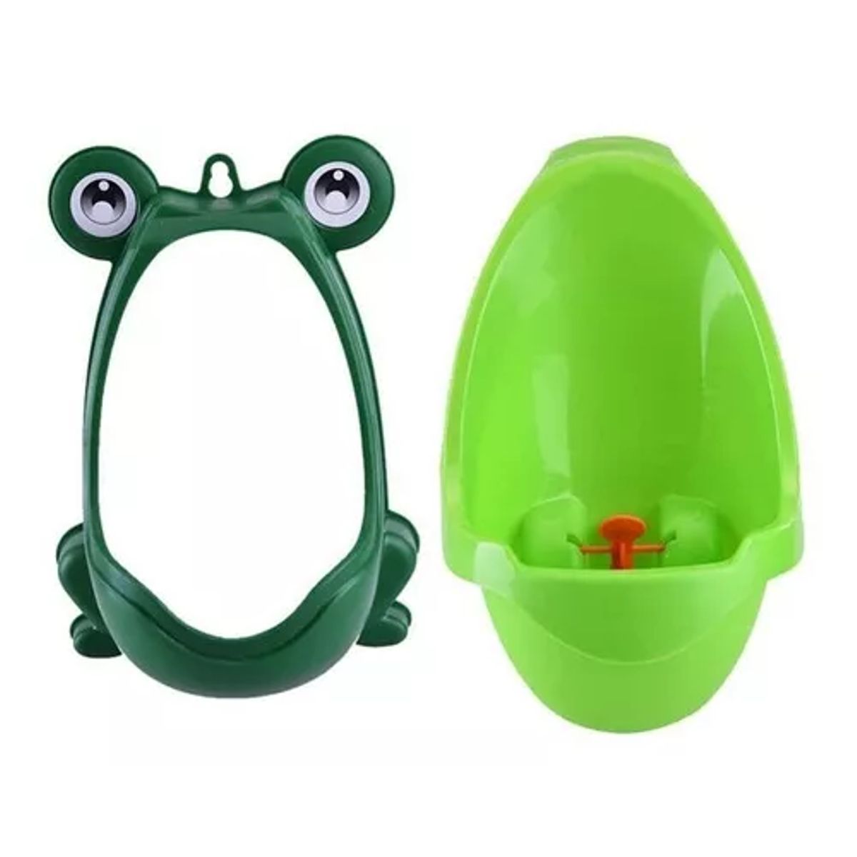 GENERICO - Urinario de pared Ranita para niños color verde