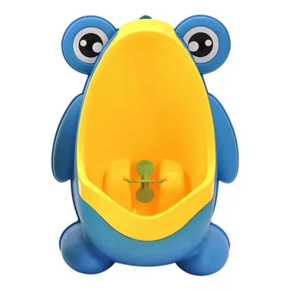 GENERICO - Mingitorio baño entrenador orinal niño rana color azul
