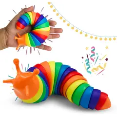 GENERICO - Gusano Babosa Sensorial Juguete Didáctico Finger Slug