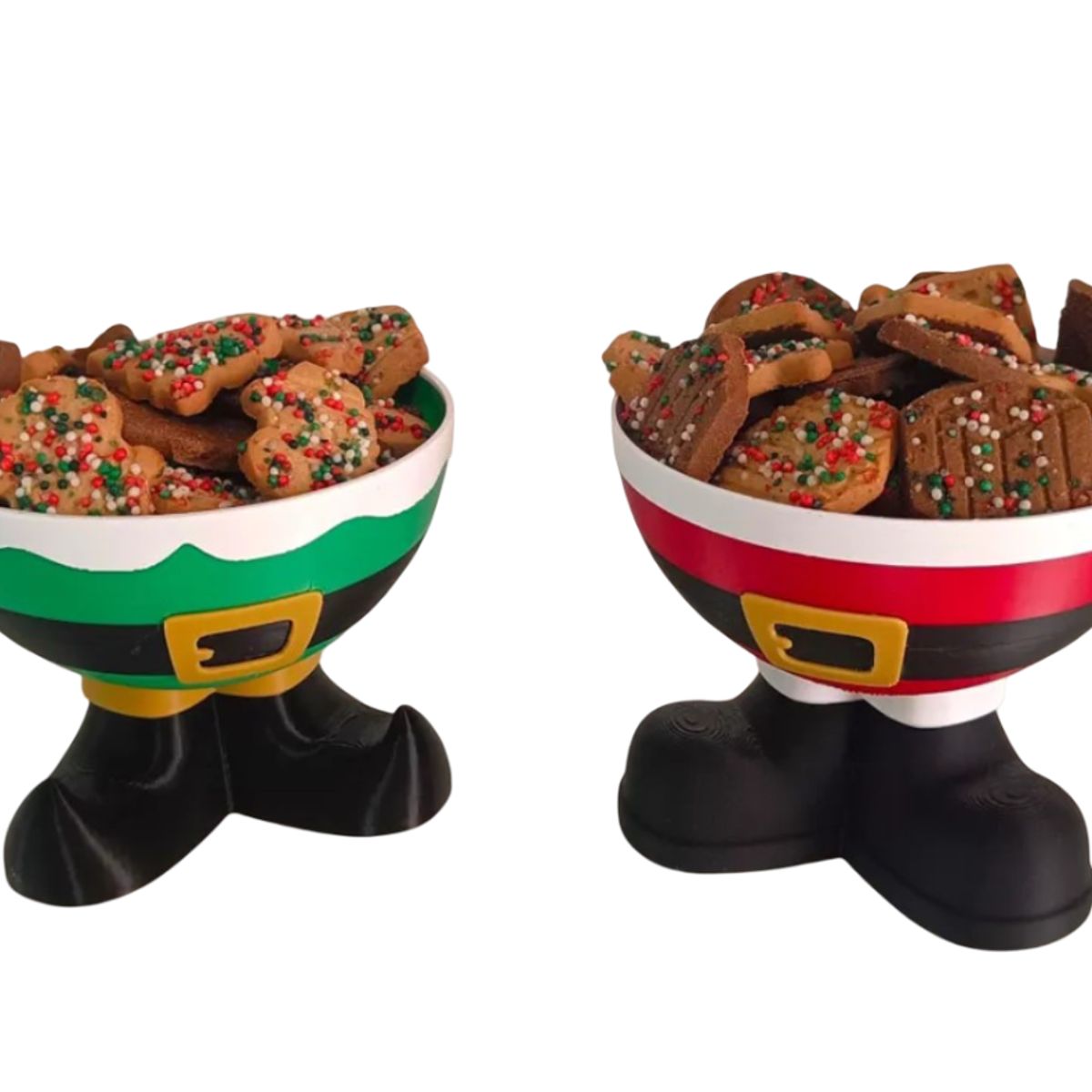 GENERICO - Fuentes navideñas con forma de pies