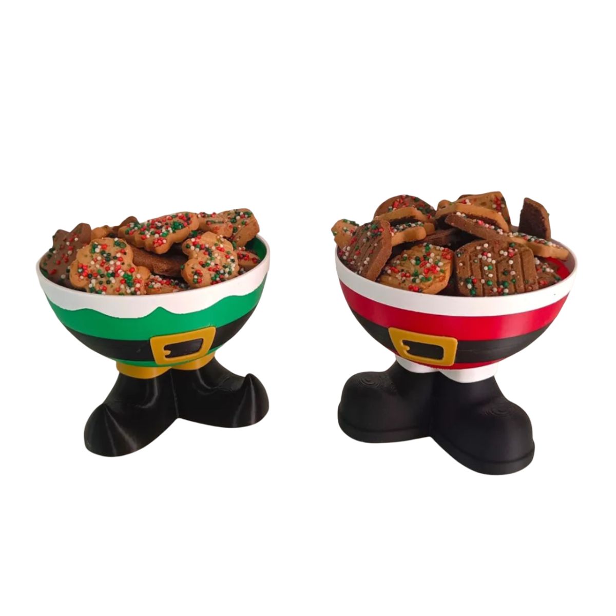 GENERICO - Fuentes navideñas con forma de pies