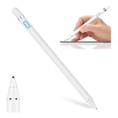 GENERICO - Lápiz Pencil Blanco Capacitivo Para Ipad Samsung Lenovo