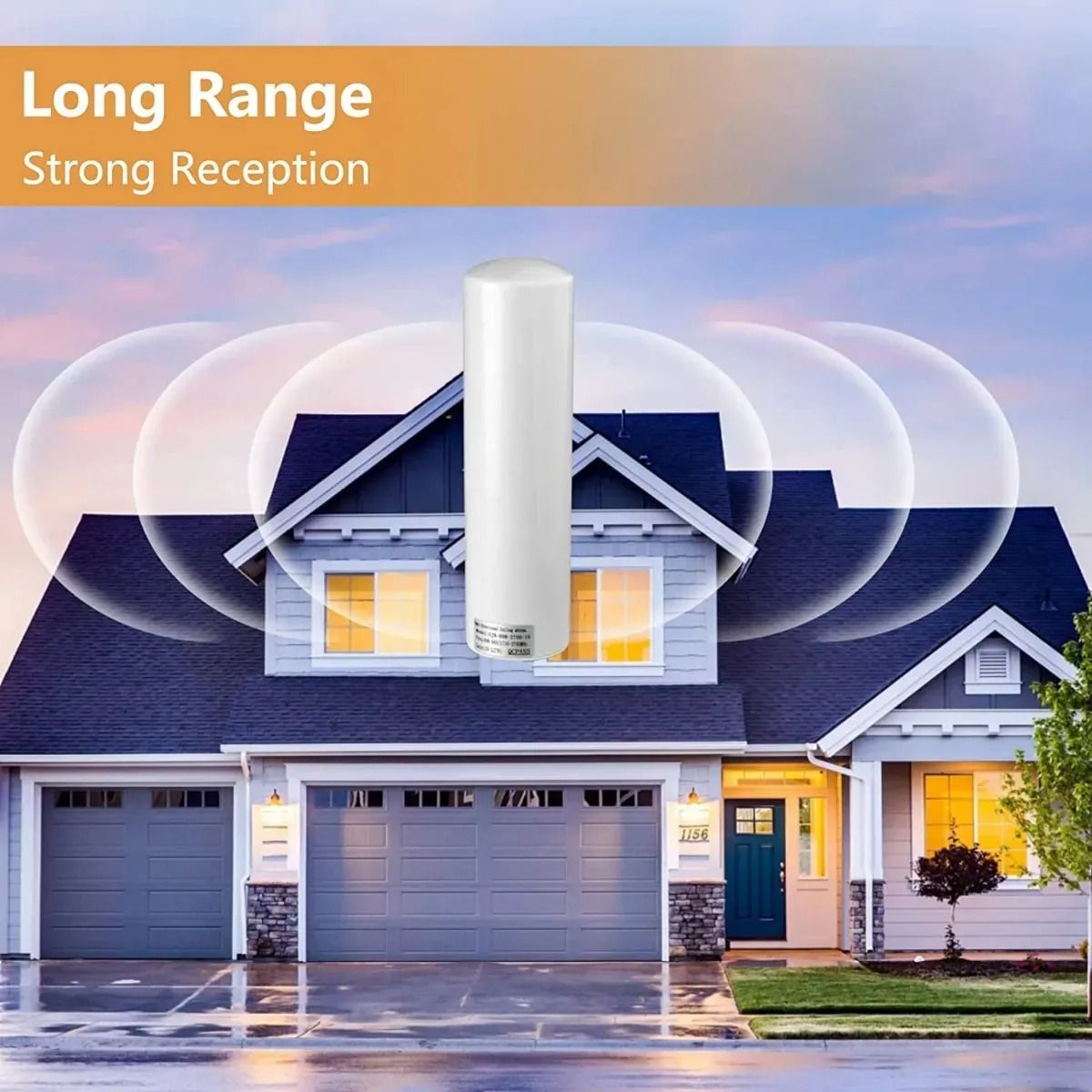 GENERICO - Antena Exterior 4g 3g 5g 12dbi Sma Antena Router Modem Wifi