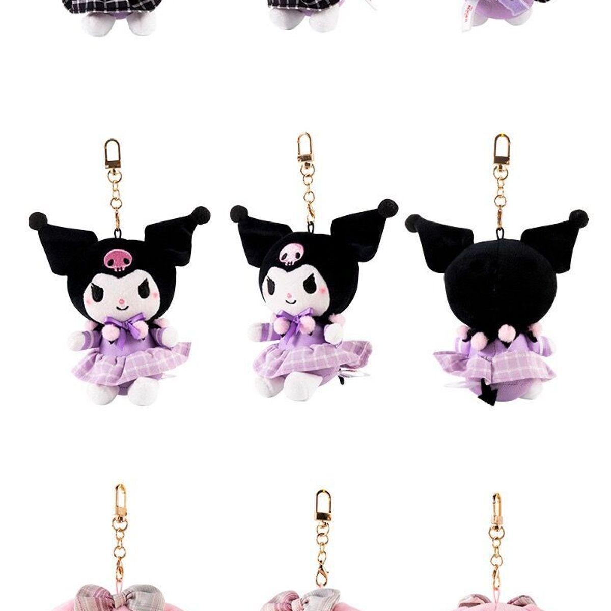 TIOZONEY - Peluche Kuromi 10cm para niña