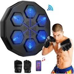 GENERICO - Maquina De Boxeo Musical Bluetooth Con Guantes