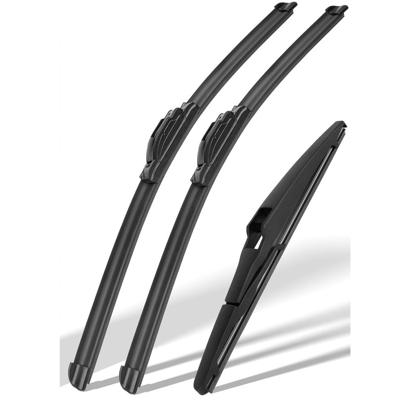 KUANGYE - Set 3 Plumillas Para Toyota Rav4 Limpia Parabrisas 2013-2018
