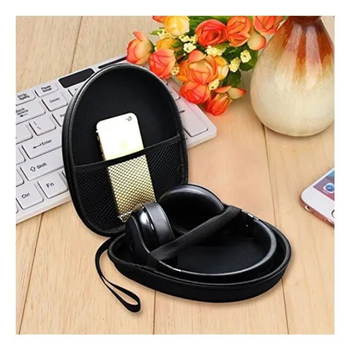 GENERICO - Estuche Duro Audifonos Compatible con Sony Jbl Similares