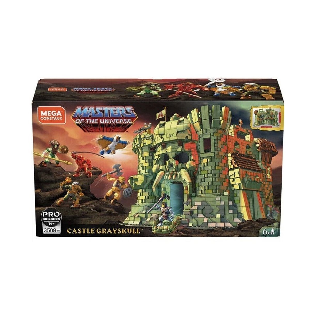 MEGA CONSTRUX - Megaconstrux MOTU Castle Grayskull 3508 PCS