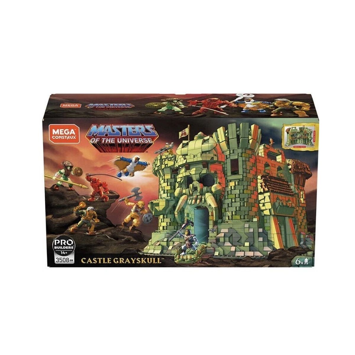 MEGA CONSTRUX - Megaconstrux MOTU Castle Grayskull 3508 PCS