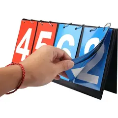 GENERICO - 4 Dígitos Portátil Deportes Marcador Para Baloncesto Fútbol