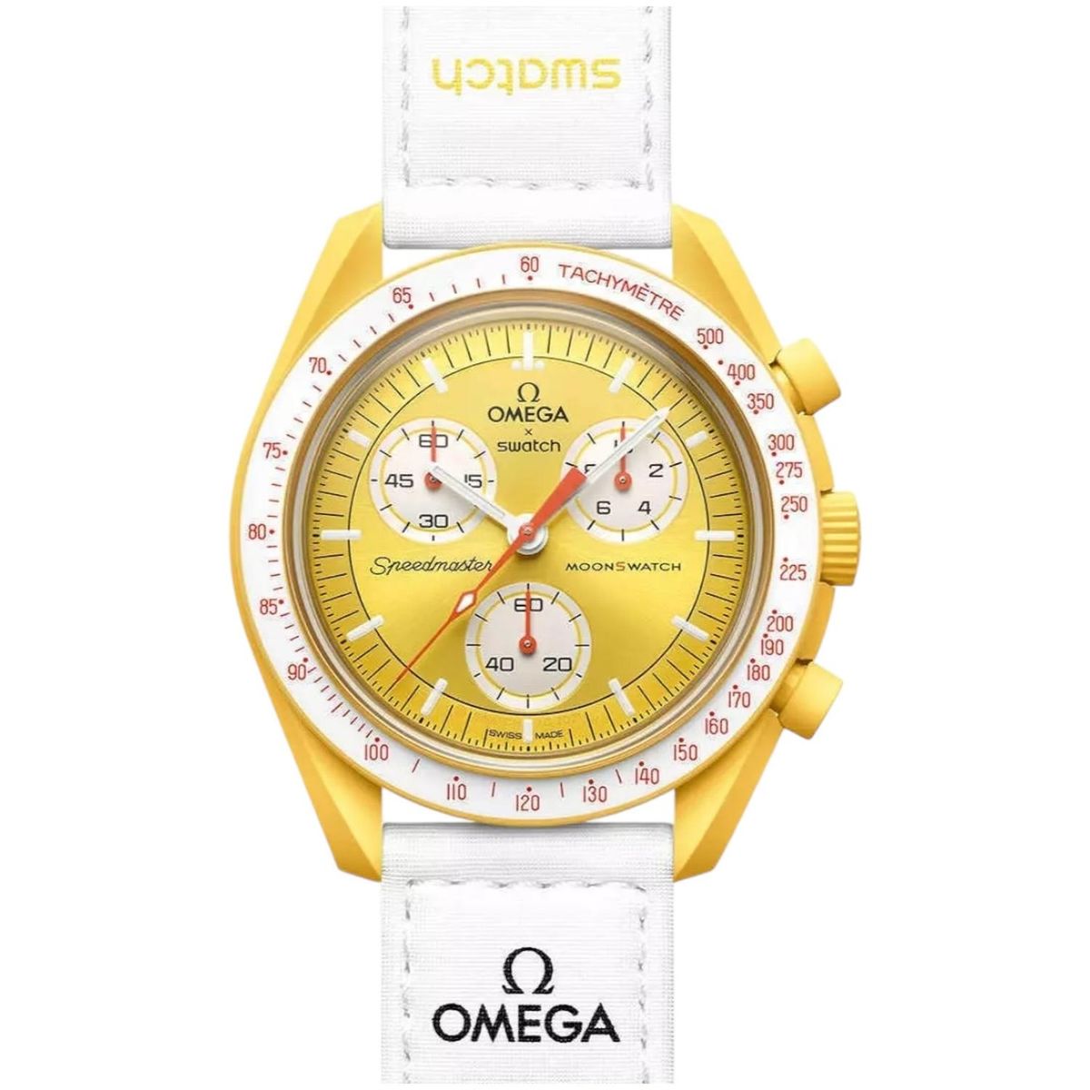 SWATCH - Reloj Swatch Unisex Moonswatch Sun SO33J100
